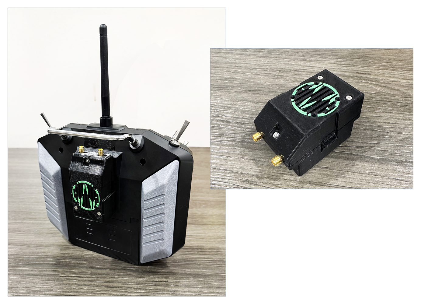 iguana drone radio-control transmitter